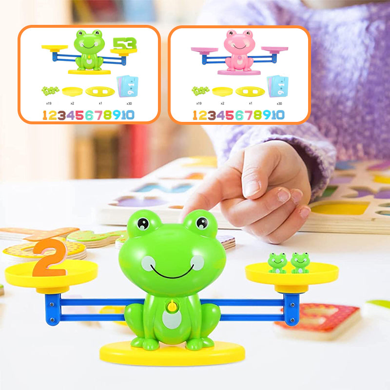 4Little Froggie - Reken Weegschaal - Maak rekenen leuk