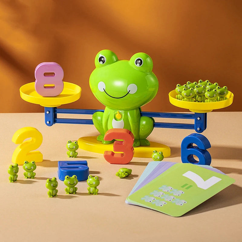4Little Froggie - Reken Weegschaal - Maak rekenen leuk