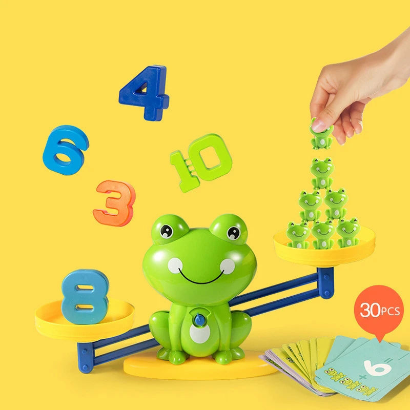 4Little Froggie - Reken Weegschaal - Maak rekenen leuk