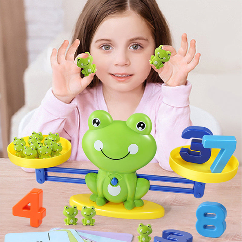 4Little Froggie - Reken Weegschaal - Maak rekenen leuk