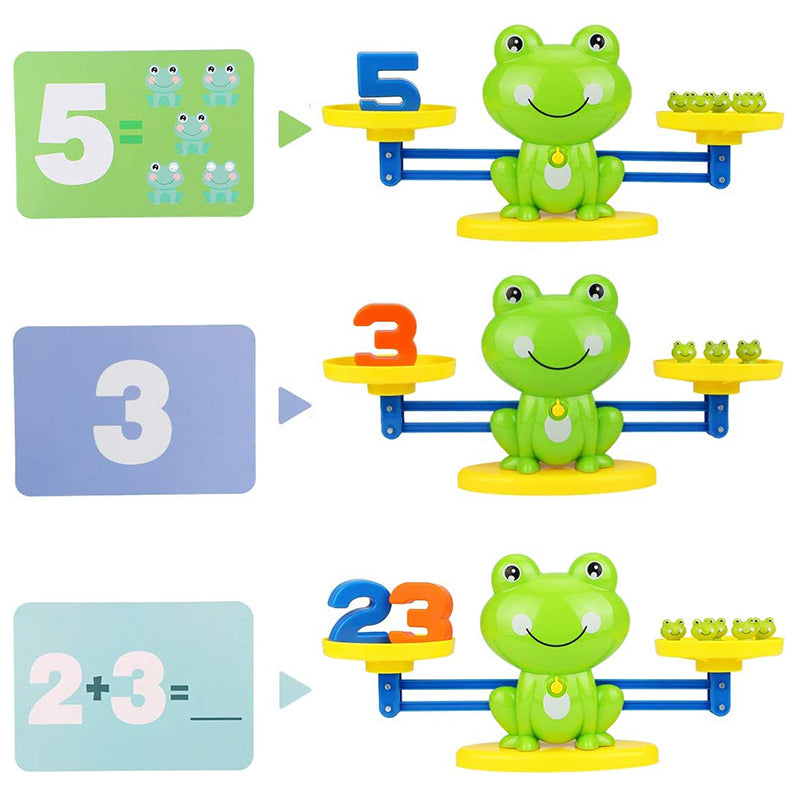 4Little Froggie - Reken Weegschaal - Maak rekenen leuk