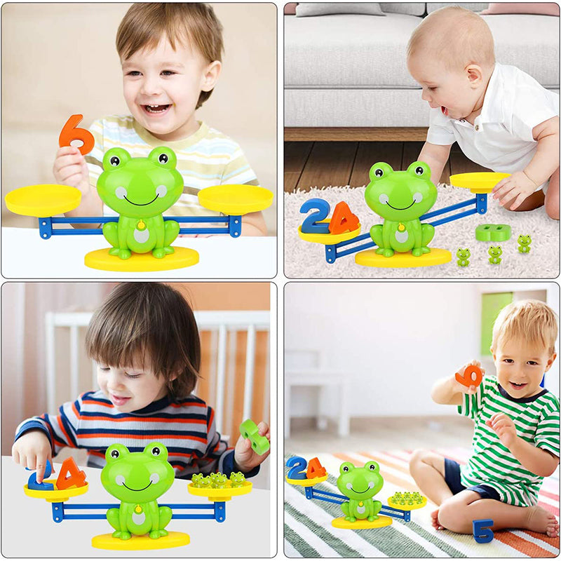 4Little Froggie - Reken Weegschaal - Maak rekenen leuk