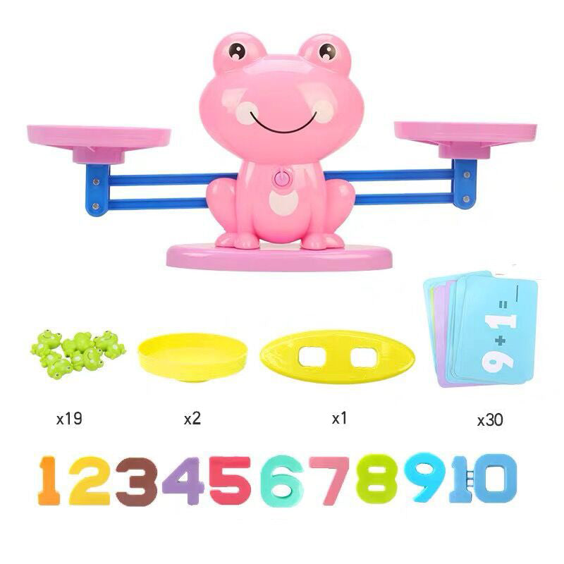 4Little Froggie - Reken Weegschaal - Maak rekenen leuk