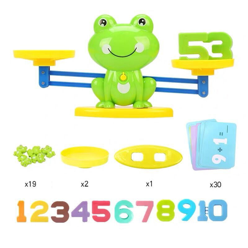 4Little Froggie - Reken Weegschaal - Maak rekenen leuk