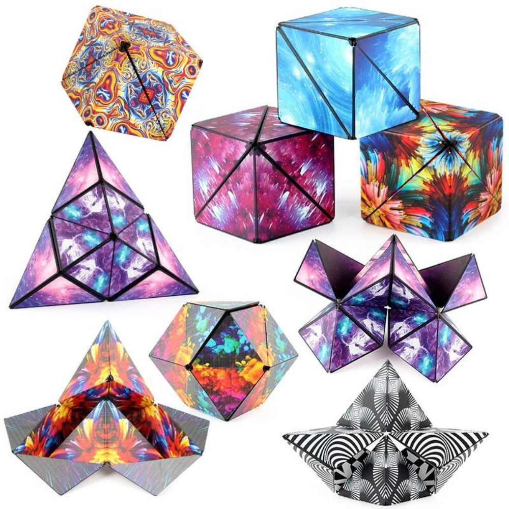 MagnaForm™ – Magnetische Puzzelkubus – 72 Vormen in 1 Educatief Bouwspel