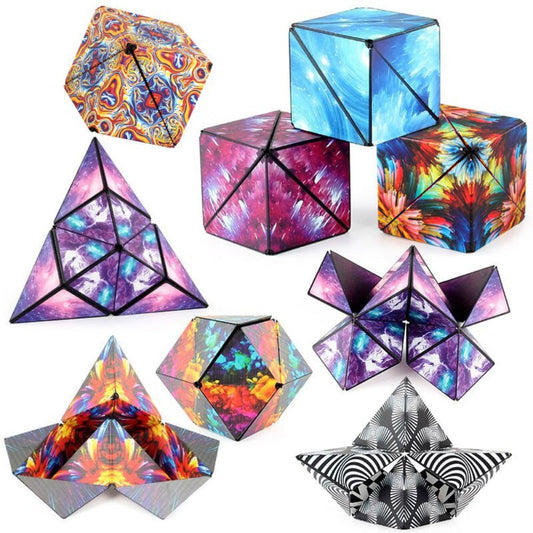 MagnaForm™ – Magnetische Puzzelkubus – 72 Vormen in 1 Educatief Bouwspel