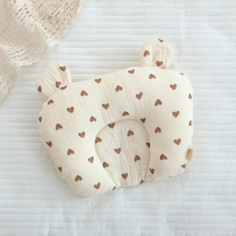 BearNest™ – Ergonomisch Baby Hoofdkussen – Veilige Comfortabele Ondersteuning