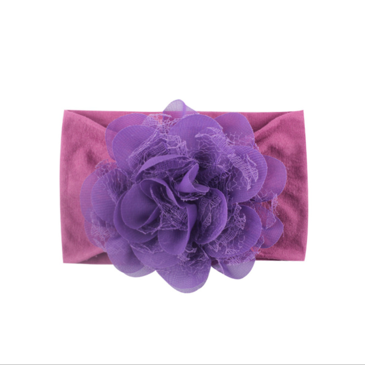 BloomBand™ – Zacht Elastisch Haarbandje met Bloem – Baby Accessoire Set