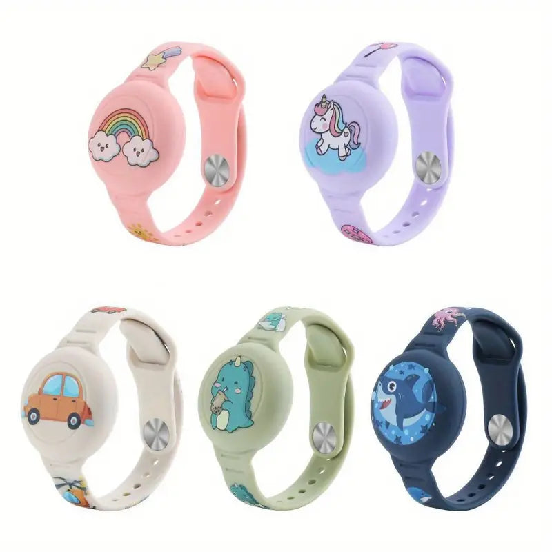 TagTrek™ – Kinderarmband voor AirTag – Veiligheid met Speelse Stijl