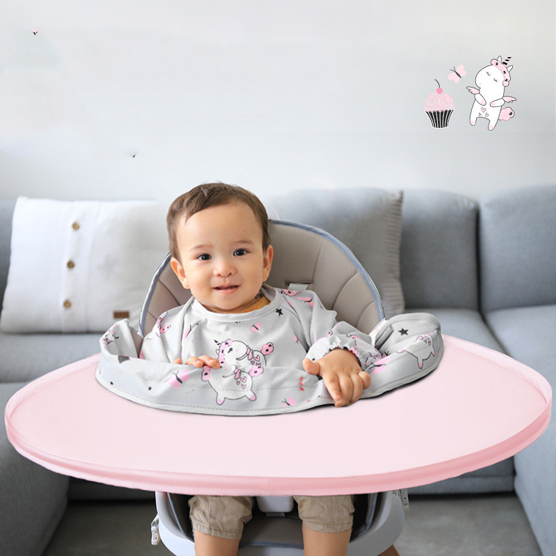 MealGuard™ – Waterdicht Baby Slabbetje met Placemat – Complete Eetstoel Bescherming