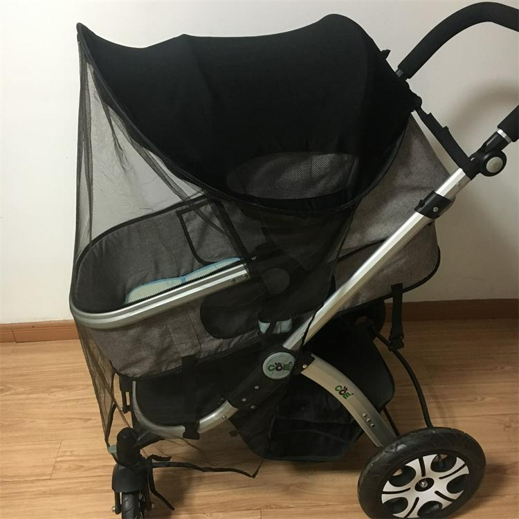 BugShield™ – Universeel Kinderwagen Mosquitonet – Veilige Ademend Bescherming