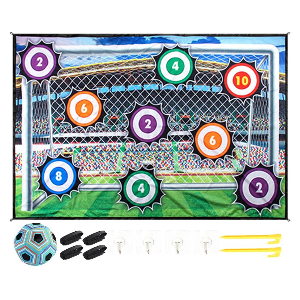 KickCling™ – Plakbare Voetbalmat voor Binnen & Buiten – Actief Speelplezier voor Kinderen