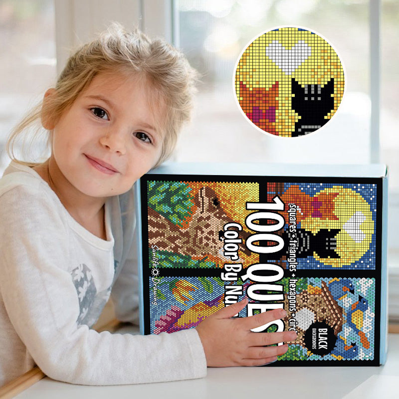 100 QUEST™ - Mozaïek Meesterwerken Kleurenset