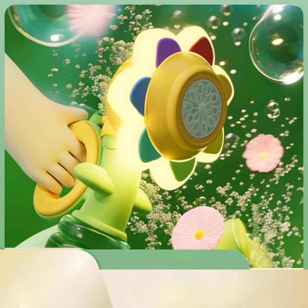 BubbleBlossom™ – Dansende Bellenbloem voor Kinderen – Magisch Speels Bubbelplezier