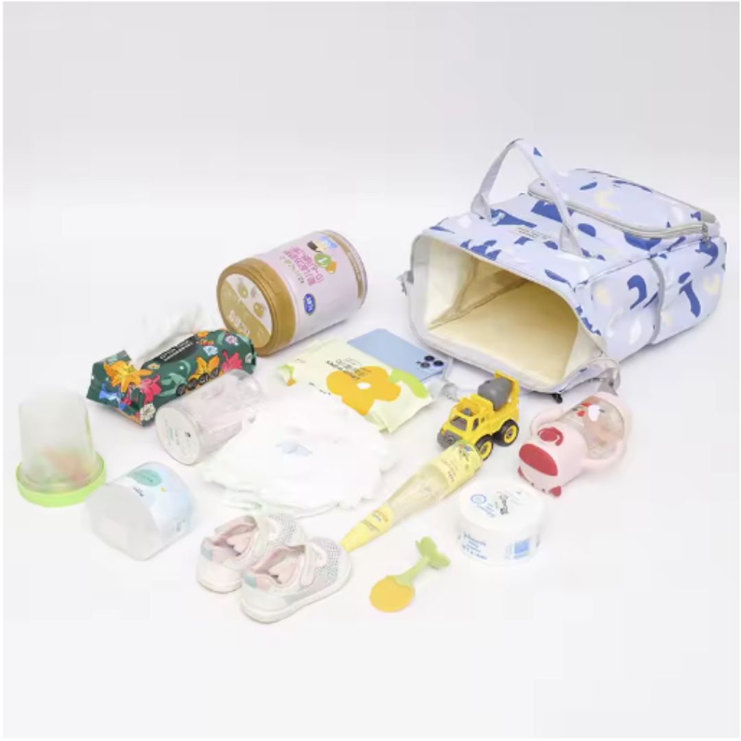 CarryEase™ – Grote Verzorgingsrugzak voor Ouders – Praktische Baby Organizer Tas