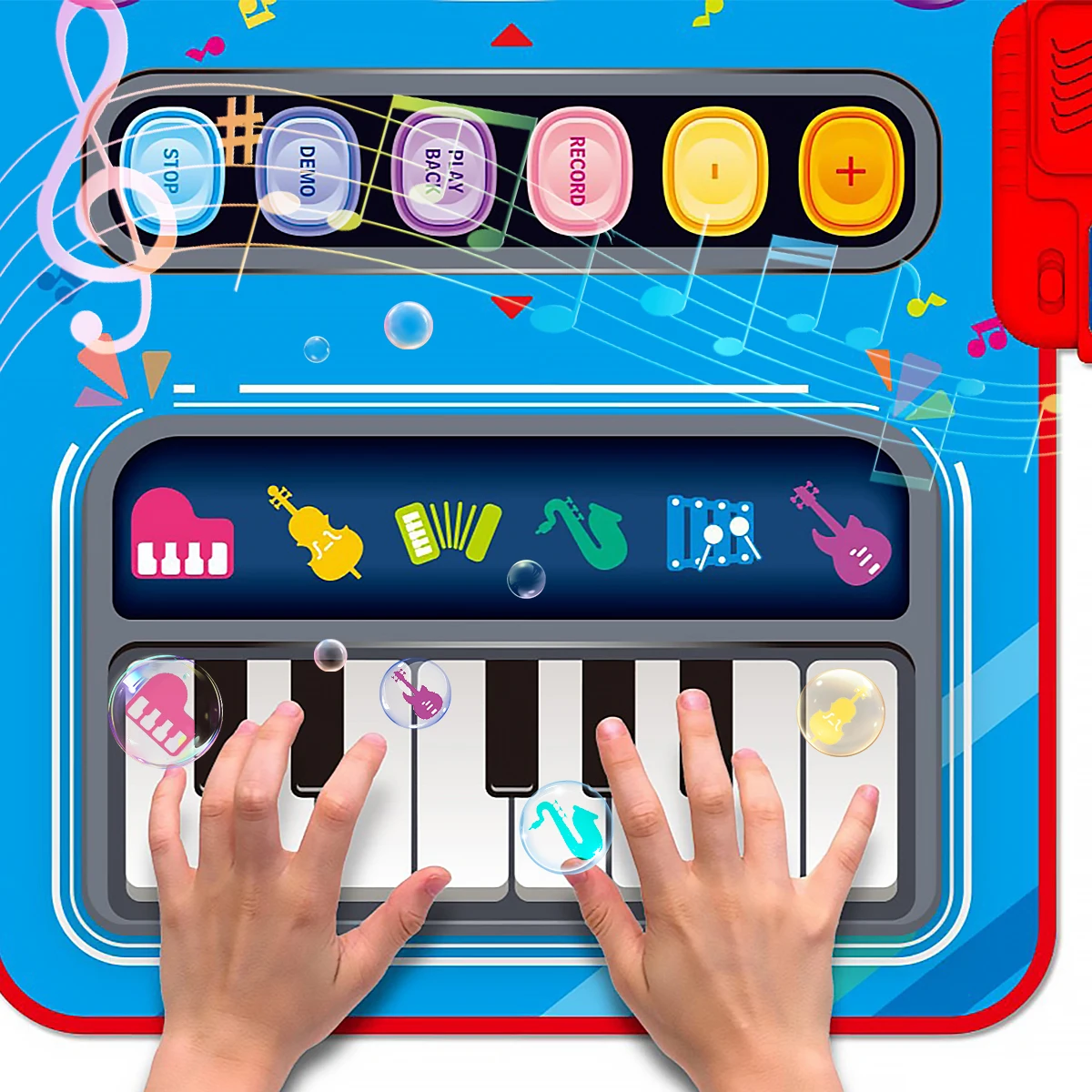 MelodyStep™ – Interactieve Muziek Speelmat – Creatief Muzikaal Avontuur Voor Kinderen