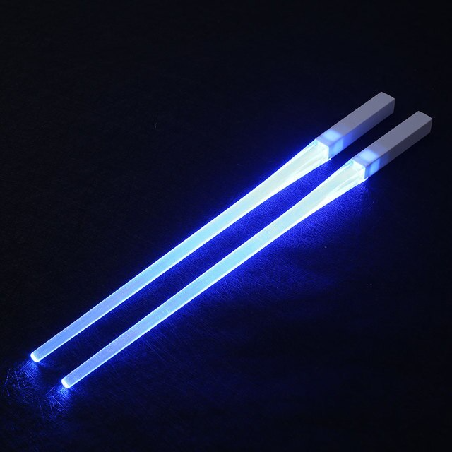 GlowBite™ – Oplaadbare LED Eetstokjes – Lichtgevend Eetplezier