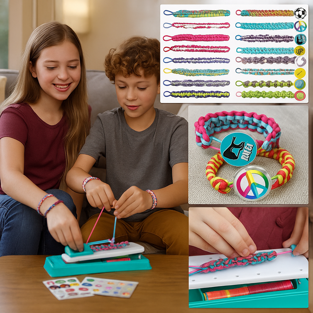 Rope Art® - DIY Braiding Set voor Kinderen