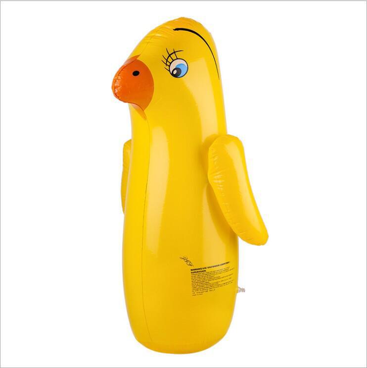 PunchPal™ – Cartoon Boksplezier voor Kinderen – Opblaasbare Speelgenoot