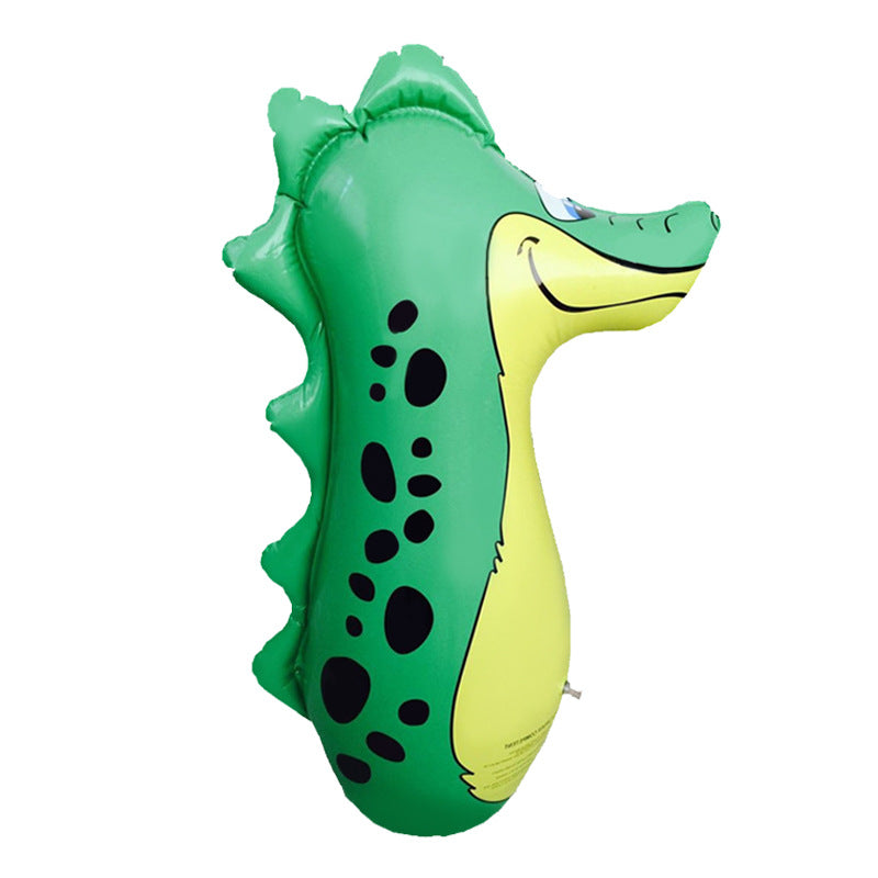 PunchPal™ – Cartoon Boksplezier voor Kinderen – Opblaasbare Speelgenoot