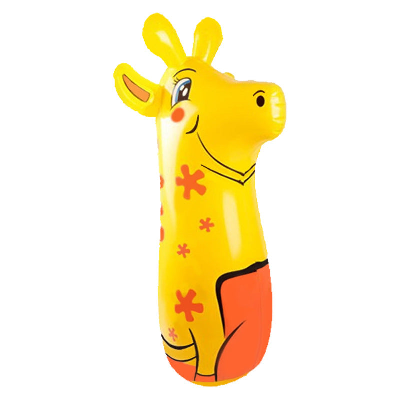 PunchPal™ – Cartoon Boksplezier voor Kinderen – Opblaasbare Speelgenoot