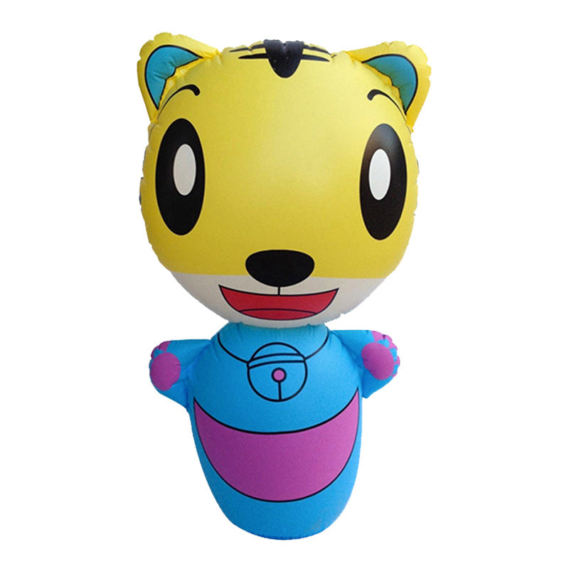 PunchPal™ – Cartoon Boksplezier voor Kinderen – Opblaasbare Speelgenoot