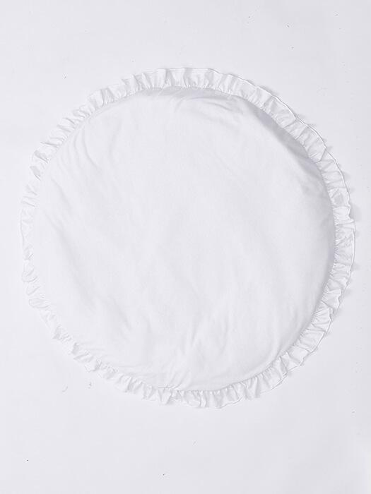 ZoetNest™ – Zachte Baby Speelmat met Ruffle Rand – Comfortabel & Stijlvol Vloerkleed