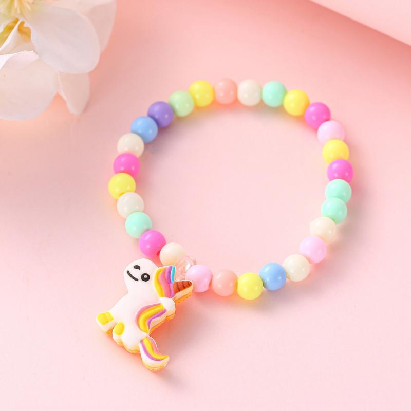 UniGlimmer™ – Eenhoorn Horloge & Armband Set – Magisch Meidenaccessoire