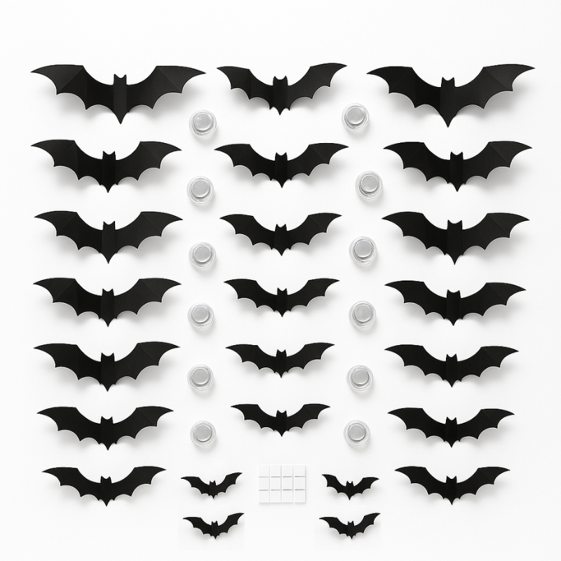 BataraBlitz™ – LED Vleermuizen Decoratie – Griezelig Halloween-effect