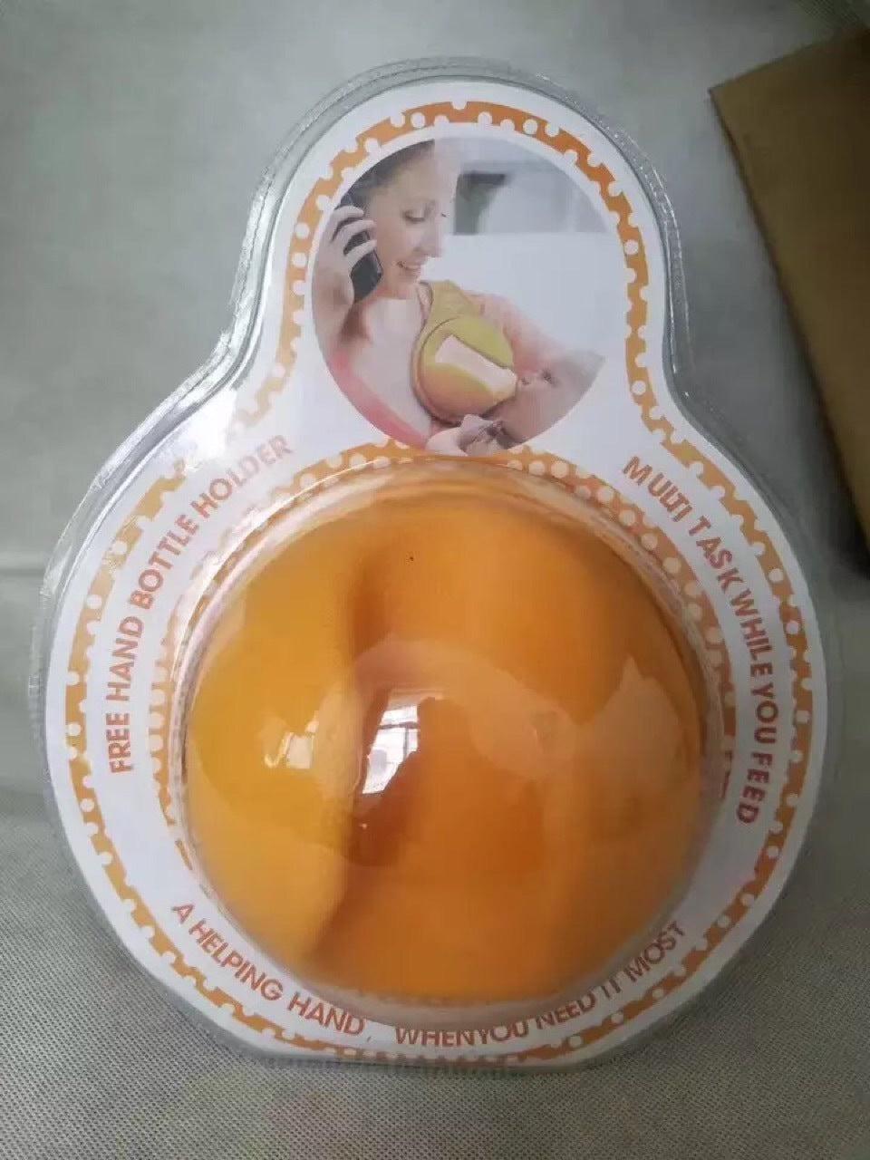 FeedEase™ – Handenvrije Antislip Fleshouder – Comfortabel Babyvoedingshulpmiddel