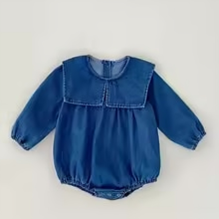 LaceHarvest™ – Vintage Set met Kanten Kraag – Baby en Peuter Outfit