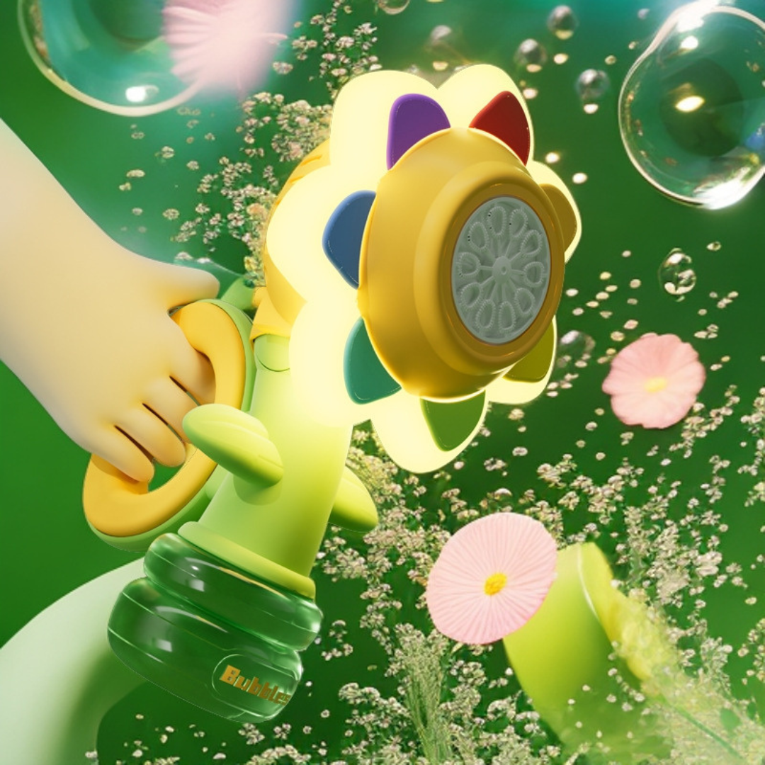 BubbleBlossom™ – Dansende Bellenbloem voor Kinderen – Magisch Speels Bubbelplezier