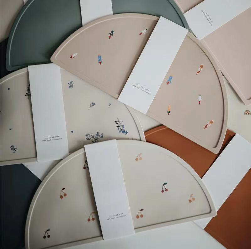 LunaMat™ – Rutschvast Siliconen Kinder Placemat – Charmante Tafelonderlegger