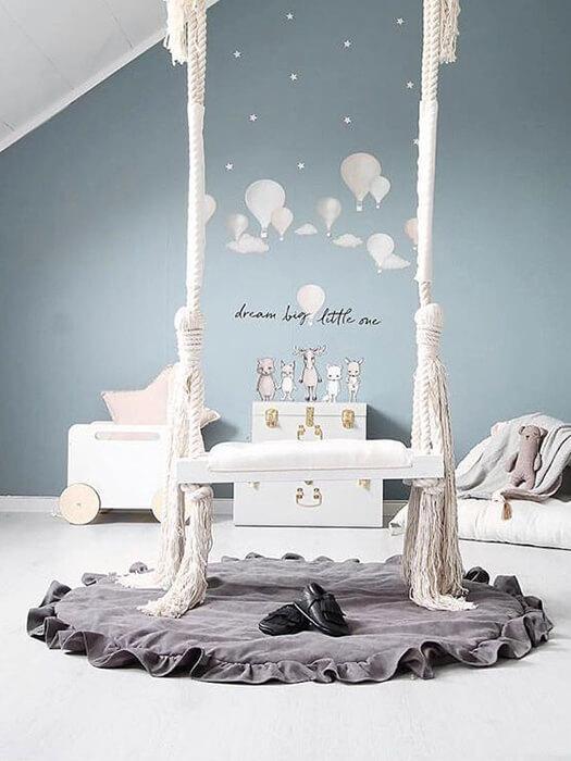 ZoetNest™ – Zachte Baby Speelmat met Ruffle Rand – Comfortabel & Stijlvol Vloerkleed