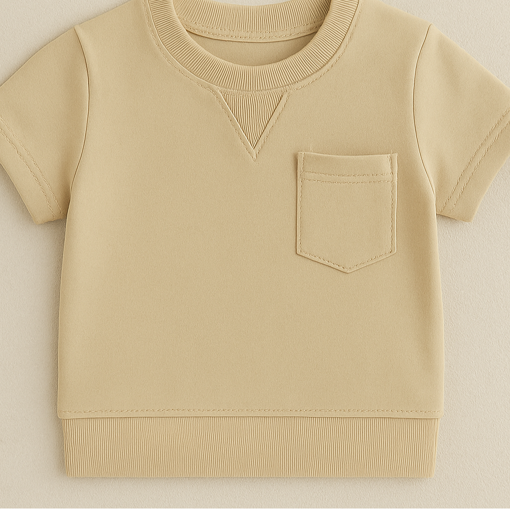 SandStride™ – Zomers Setje met Zacht Katoen – Jongens Outfit Combinatie