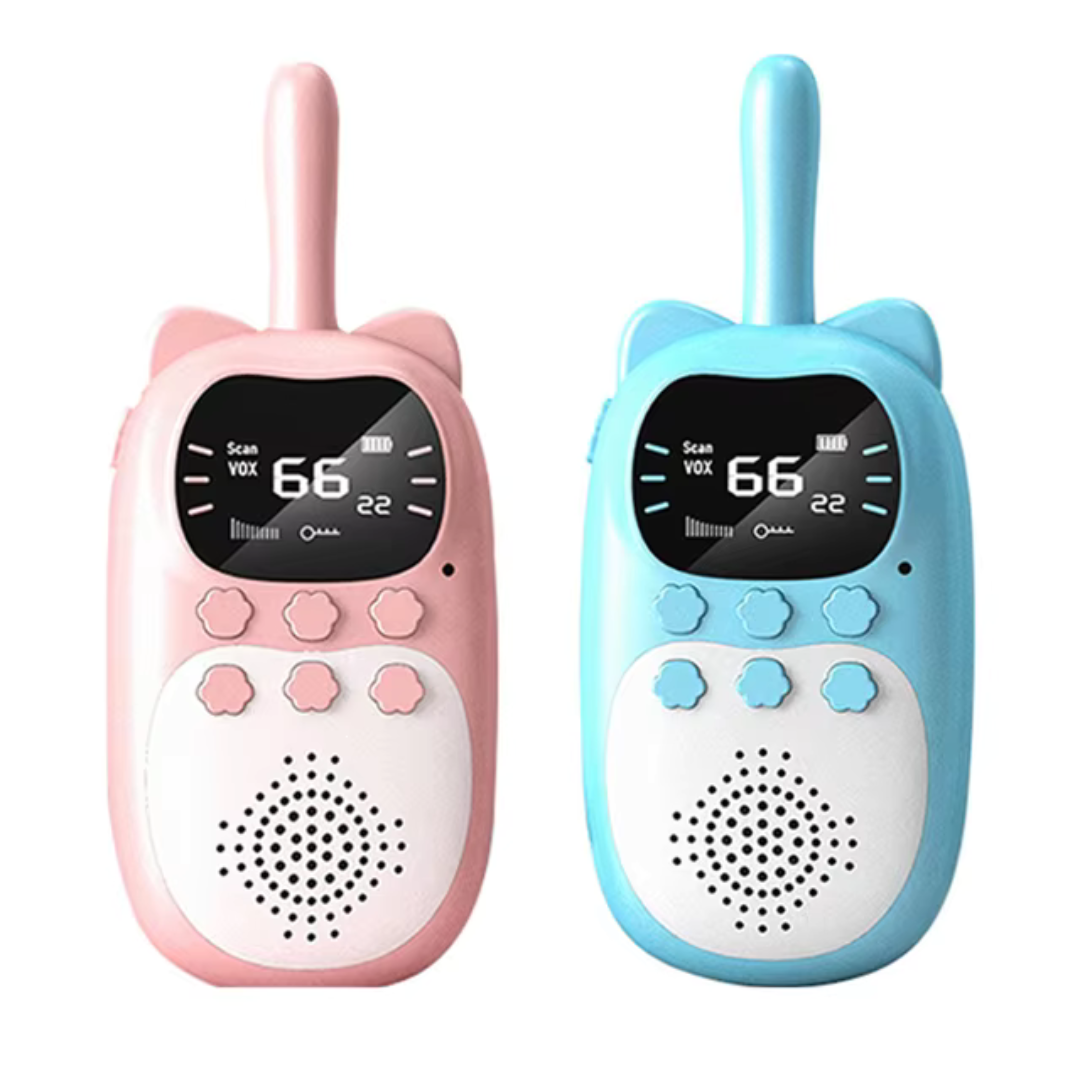EchoBuddies™ – Oplaadbare Walkie-Talkies voor Kinderen – Avontuurlijk Communicatiespeelgoed