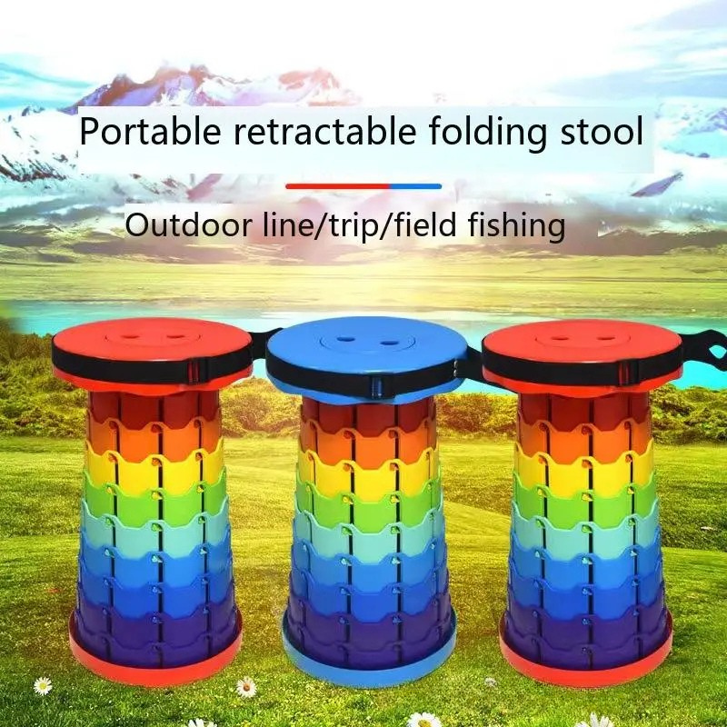 FoldEase™ – Draagbaar Opvouwbaar Krukje – Compact Zitcomfort