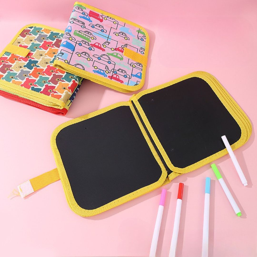 DoodleBook™ – Herbruikbaar Kleurenplezier voor Kinderen – Creatief Kleurboek