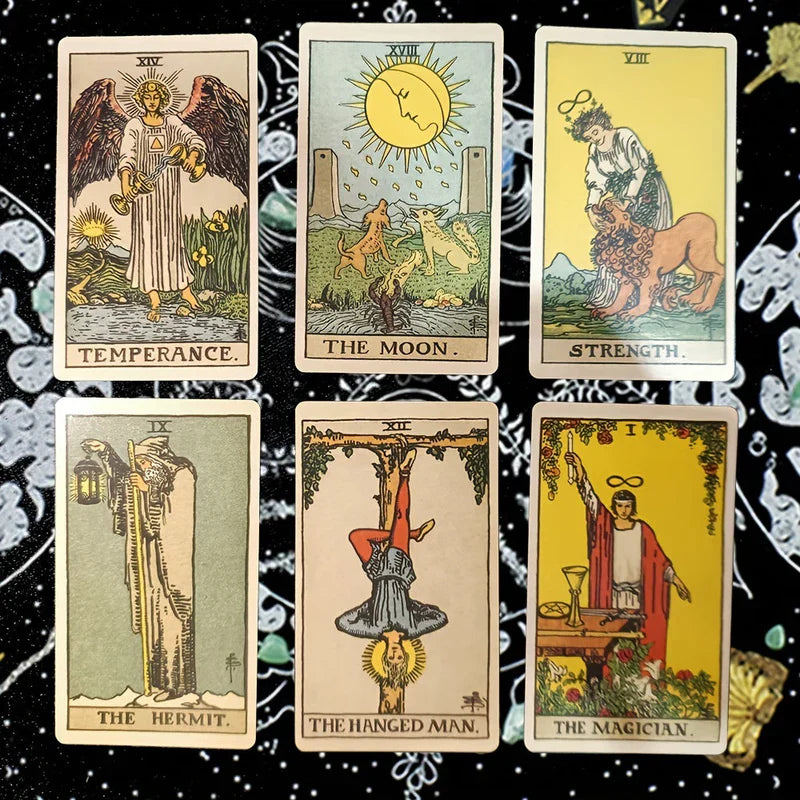 OraclePath™ – Traditionele Tarot Kaartenset – Mystieke 78-Delige Deck