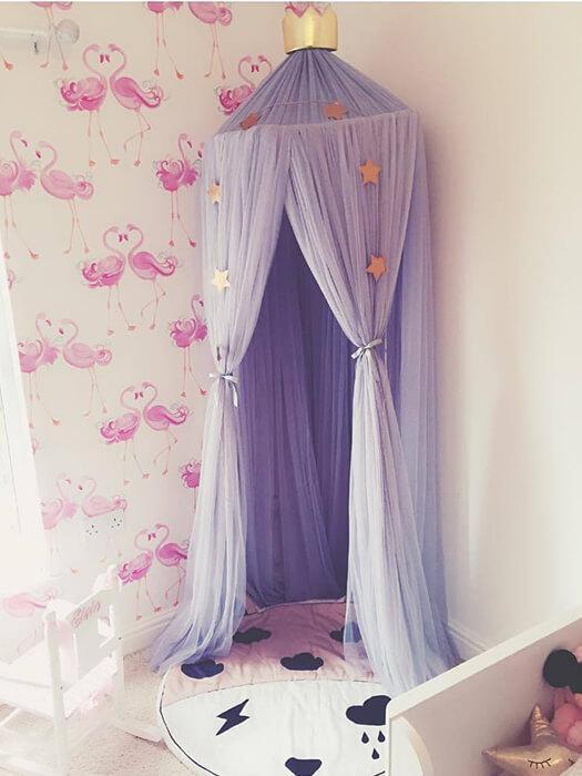 DreamDome™ – Ronde Hemel voor Babybed – Sfeervolle Beddecoratie