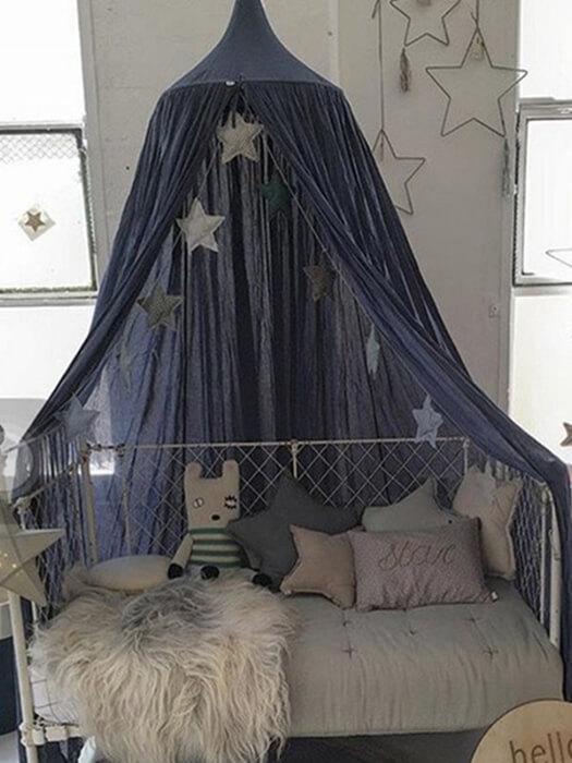 DreamVeil™ – Vintage Baby Hemel – Magische Canopy voor Kinderkamer