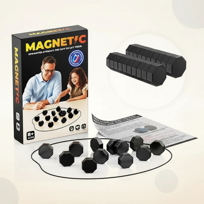 MagGame™ – Spanning ontmoet strategie! – Magnetisch Stenen Gezelschapspel