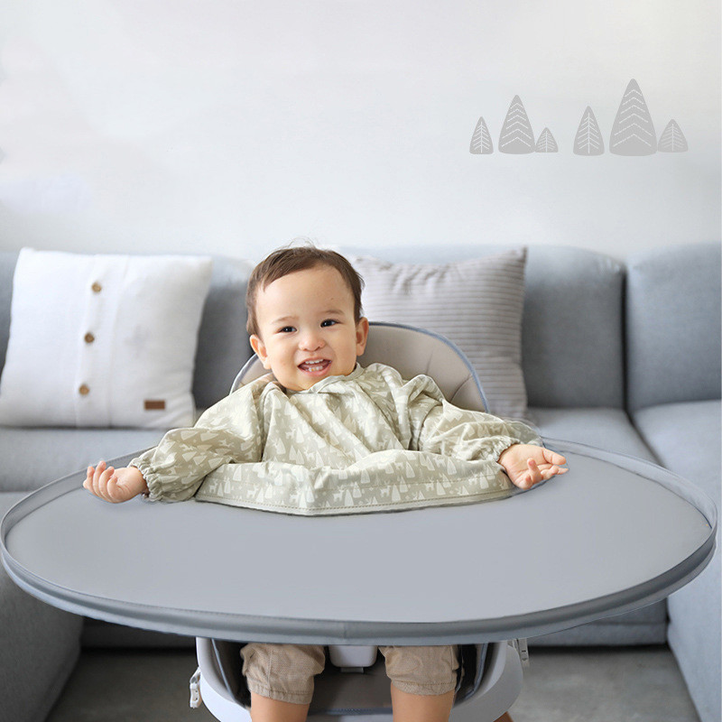 MealGuard™ – Waterdicht Baby Slabbetje met Placemat – Complete Eetstoel Bescherming