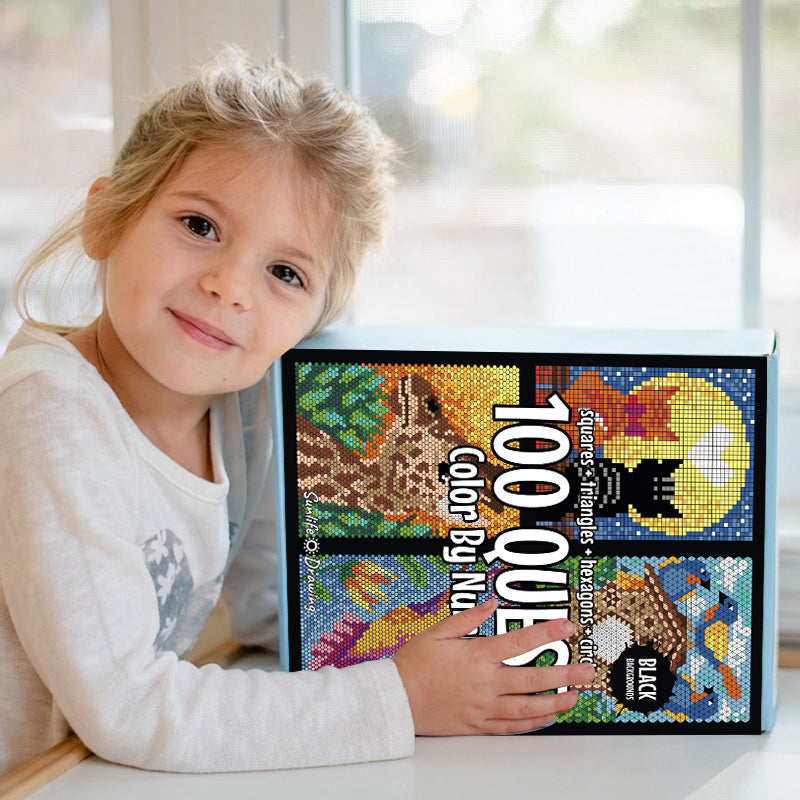 100 QUEST™ - Mozaïek Meesterwerken Kleurenset