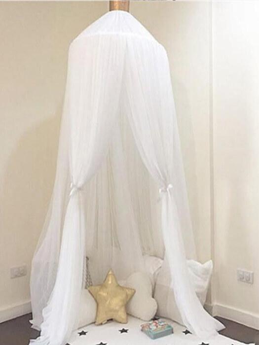 DreamDome™ – Ronde Hemel voor Babybed – Sfeervolle Beddecoratie