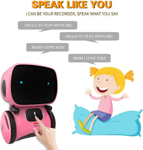 TalkyBot™ – Slimme Muzikale Robot – Interactief Educatief Speelgoed