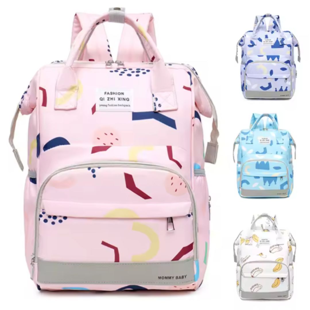 CarryEase™ – Grote Verzorgingsrugzak voor Ouders – Praktische Baby Organizer Tas