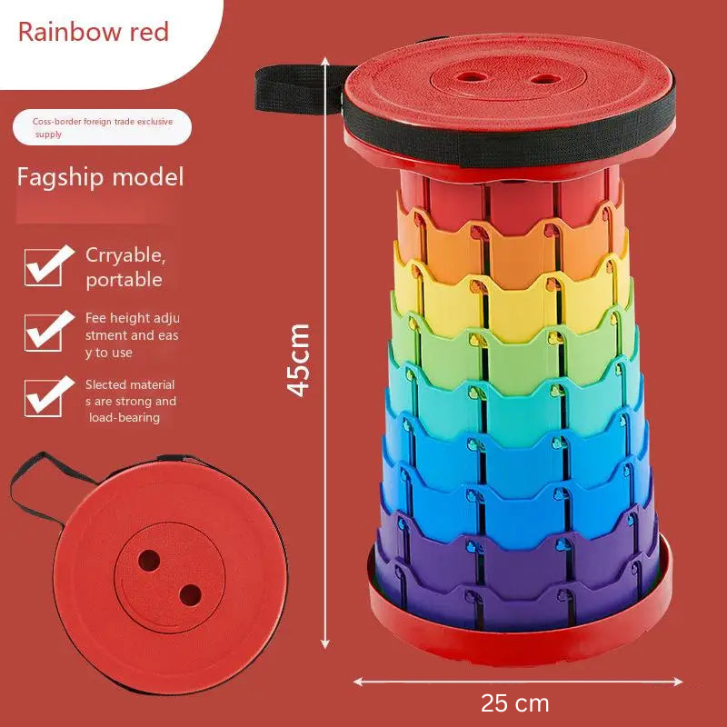 FoldEase™ – Draagbaar Opvouwbaar Krukje – Compact Zitcomfort