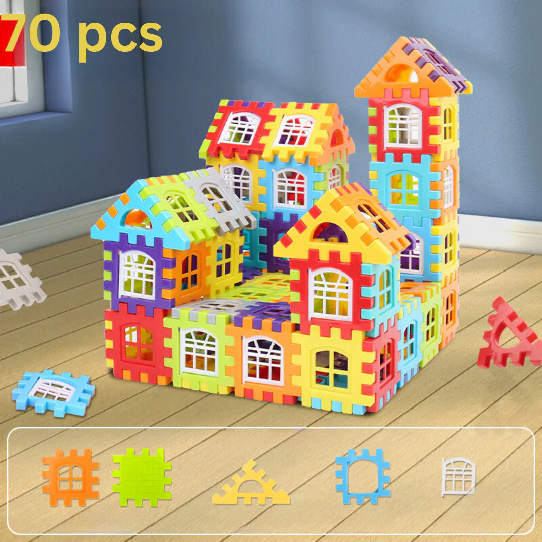 HappyHouses™ – Bouw, Lach en Leer Samen - Bouw Speelgoed