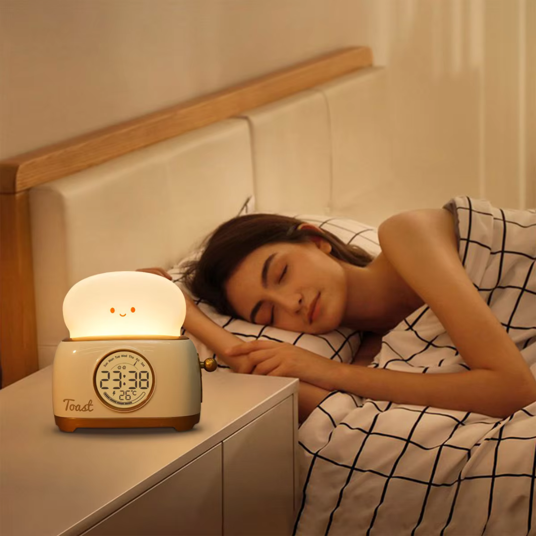 DreamGlow™ – Kinderwekker met Nachtlampje – Rust & Routine